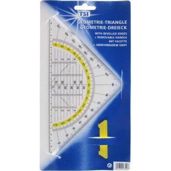 TSI Geometrie-Dreieck groß (25 cm) mit Griff
