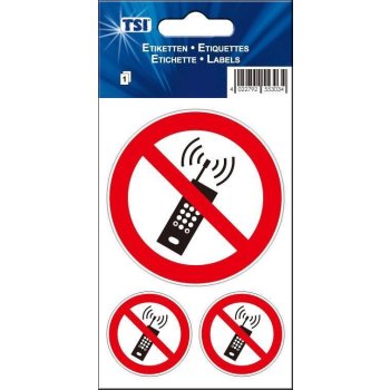 TSI Aufkleber "Handy verboten"