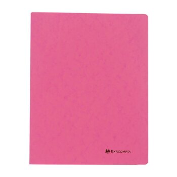 EXACOMPTA Schnellhefter, DIN A4, Karton, rosa
