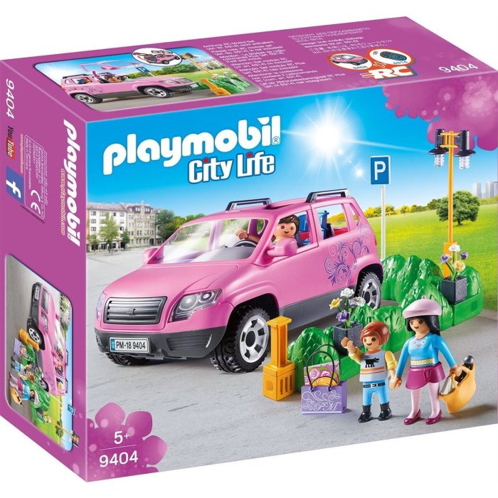 PLAYMOBIL City Life Familien-Pkw mit Parkbucht 9404