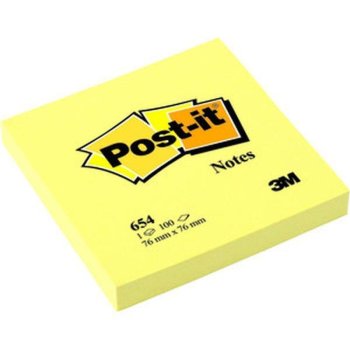 Post-it Haftnotizen, 76 x 76 mm, gelb