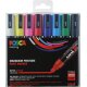 POSCA Acryl Marker PC-5M Mittelfeine Spitze 1,8 - 2,5mm, 8er Set Standard