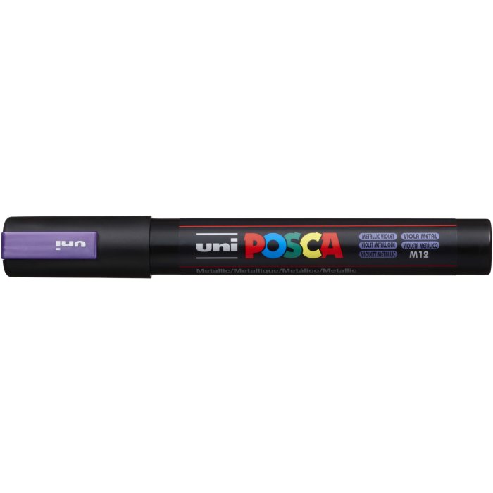 POSCA Acryl Marker PC-5M Mittelfeine Spitze 1,8 - 2,5mm, metallic violett