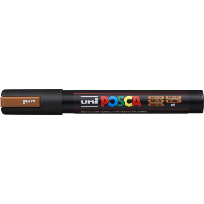 POSCA Acryl Marker PC-5M Mittelfeine Spitze 1,8 - 2,5mm, bronze