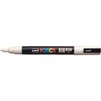 POSCA Acryl Marker PC-3M Feine Spitze 0,9 - 1,3mm, beige