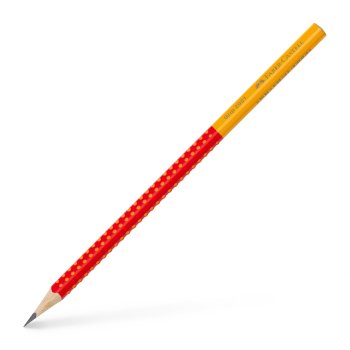 FABER-CASTELL Bleistift GRIP 2001 TWO TONE, rot