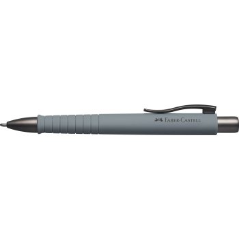 FABER-CASTELL Druckkugelschreiber POLY BALL XB, stone grey