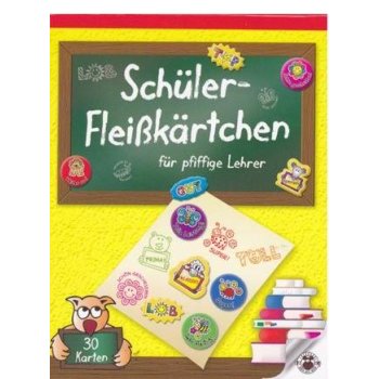 Schüler-Fleißkärtchen - Heft mit 30 Karten