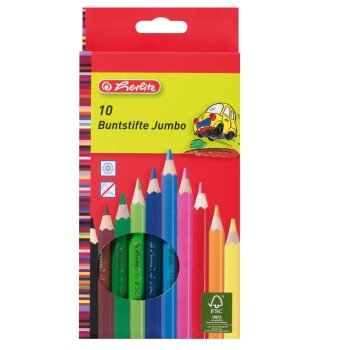 herlitz Jumbo farbičky - kartónová...