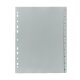 herlitz Kunststoff-Register, Zahlen, A4, 10-teilig, grau