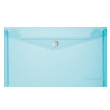 herlitz Dokumententasche, DIN A5, PP, transparent blau