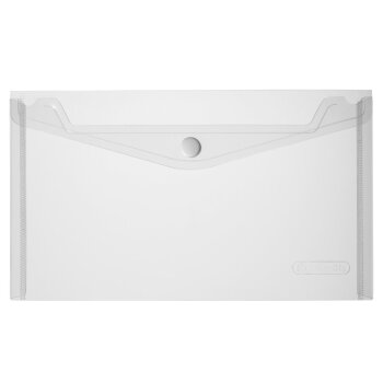 herlitz Dokumententasche, DIN lang (DL), PP, transparent