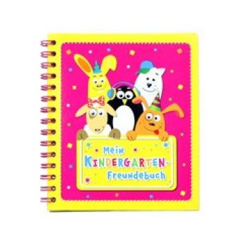 Mein Kindergarten Freundebuch - rosa