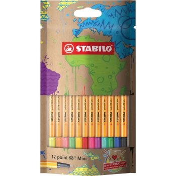 Fineliner - STABILO point 88 Mini - #mySTABILOdesign...
