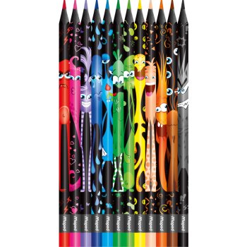 Maped Dreikant-Buntstift COLORPEPS MONSTER, 12er Kartonetui