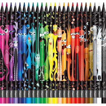 Maped Dreikant-Buntstift COLORPEPS MONSTER, 24er Kartonetui