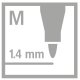 Premium Metallic-Filzstift - STABILO Pen 68 metallic - 8er Metalletui - mit 8 verschiedenen Metallic-Farben