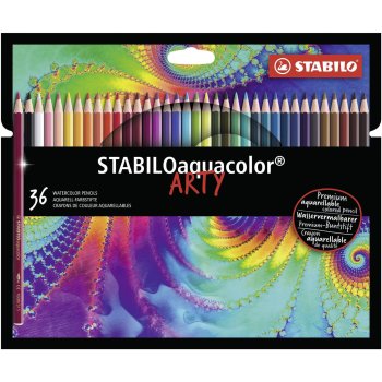 Aquarell-Buntstift - STABILO aquacolor - ARTY - 36er Pack...