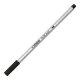 Premium-Filzstift mit Pinselspitze für variable Strichstärken - STABILO Pen 68 brush - ARTY - 18er Pack - mit 18 verschiedenen Farben