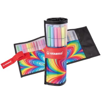 Premium-Filzstift - STABILO Pen 68 - 25er Rollerset Arty...