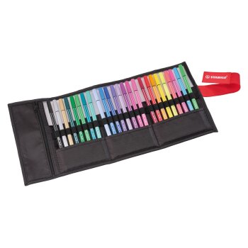 Premium-Filzstift - STABILO Pen 68 - 25er Rollerset Arty Edition - mit 25 verschiedenen Farben