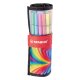 Premium-Filzstift - STABILO Pen 68 - 25er Rollerset Arty Edition - mit 25 verschiedenen Farben