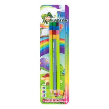 JOLLY Buntstift Rainbow Supersticks 3er