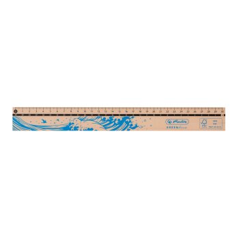 herlitz Holzlineal GREENline 30cm kein Motivwunsch