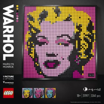 LEGO ART Andy Warhol´s Marilyn Monroe 31197