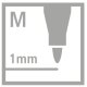 Premium-Filzstift - STABILO Pen 68 - Einzelstift - rouge 68/28