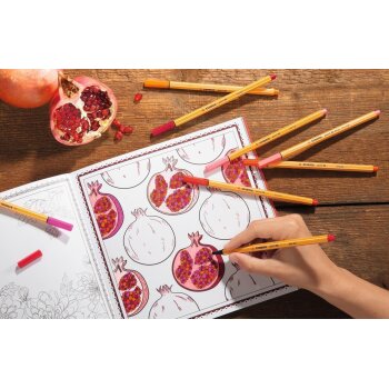 STABILO point 88 Fineliner - samostatný – rouge 88/28