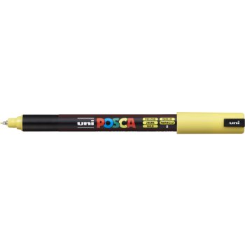 POSCA Acryl Marker PC-1MR Extra Feine Spitze 0,7mm, gelb