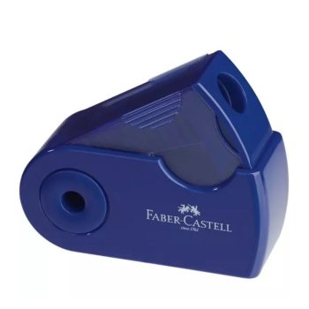 FABER-CASTELL Einfachspitzdose SLEEVE Mini blau