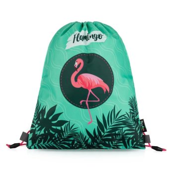 oxybag Schultaschenset Premium Flamingo 3-teilig