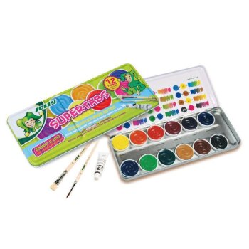 JOLLY Wassermalfarben Supertabs 12 Farben