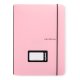 oxybag Oxybook PP DIN A5 40 Blatt liniert PASTELINI rosa