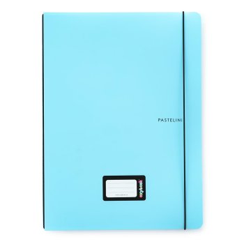 oxybag Oxybook PP DIN A4 40 Blatt liniert Pastelini blau