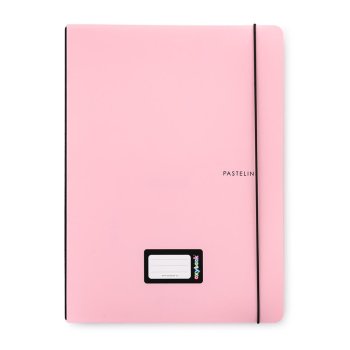 oxybag Oxybook PP DIN A4 40 Blatt liniert Pastelini rosa