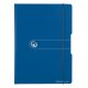 herlitz Klemmbrettmappe easy orga to go, DIN A4, opak blau