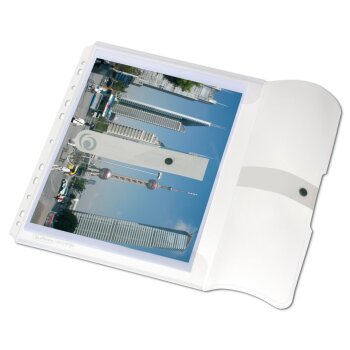 herlitz Dokumententasche easy to go A4 PP transparent zum...