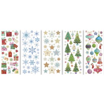 folia Brilliant-Weihnachts-Sticker "Weihnachten"