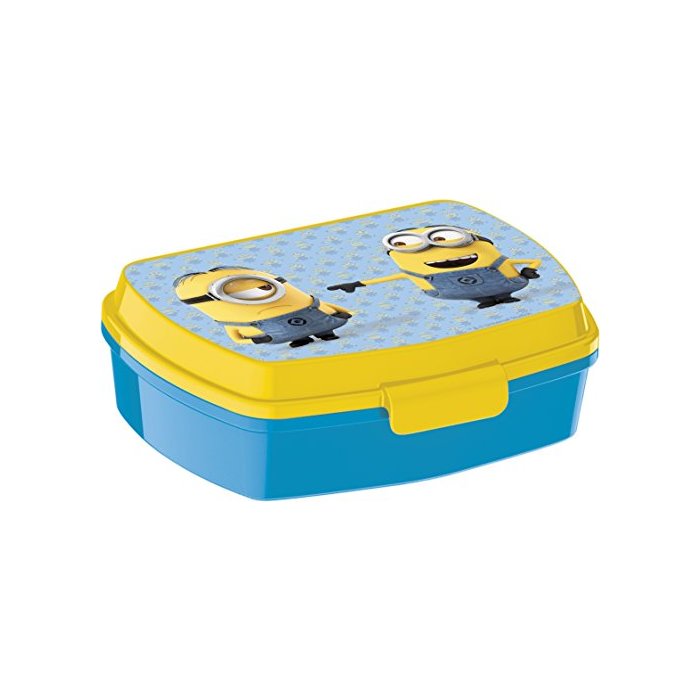Minions - Lunchbox blau-gelb