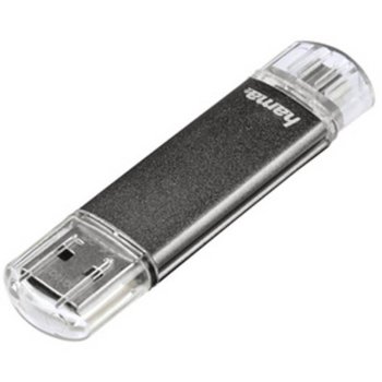 hama USB 2.0 OTG Speicherstick FlashPen Laeta Twin, 32 GB