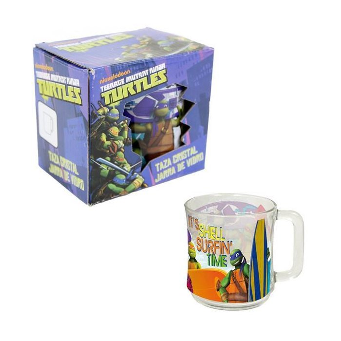 Teenage Mutant Ninja Turtles - Glas mit Henkel - Trinkglas