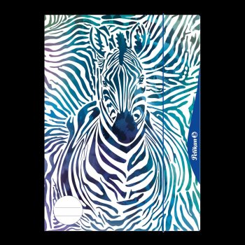 Pelikan Kombimappe 2in1, DIN A3, Zebra-Motiv