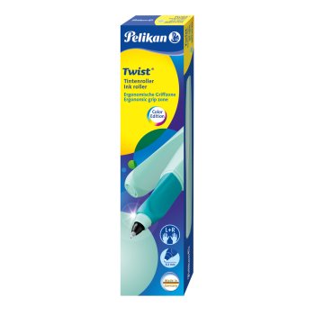 Pelikan Twist Tintenroller Neo Mint, mintgrün L+R