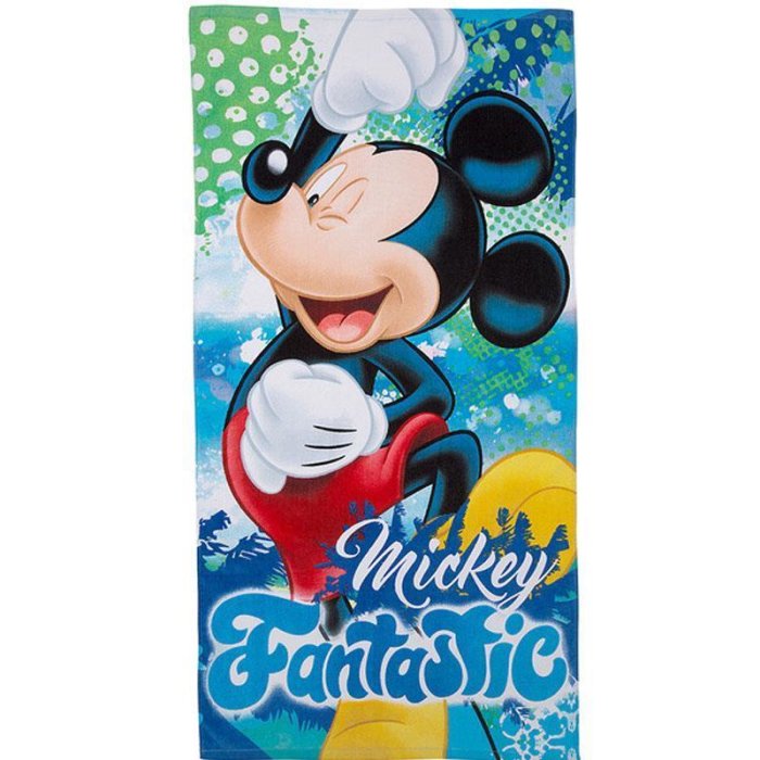 Disney Plážová osuška / osuška "Disney Mickey Mouse - Fantastic"