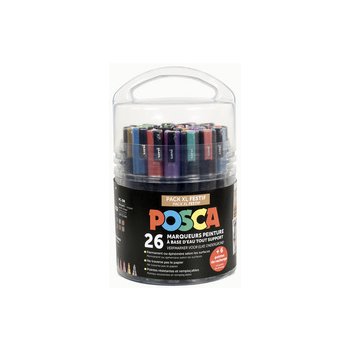 POSCA Acryl Marker Pack XL Festif, 26er Set
