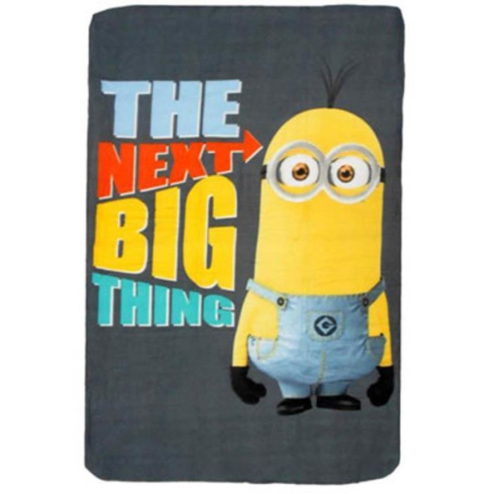 Minions Fleece Decke "The Next Big Thing"