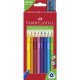 FABER-CASTELL Dreikant-Buntstifte Jumbo, 10er Etui